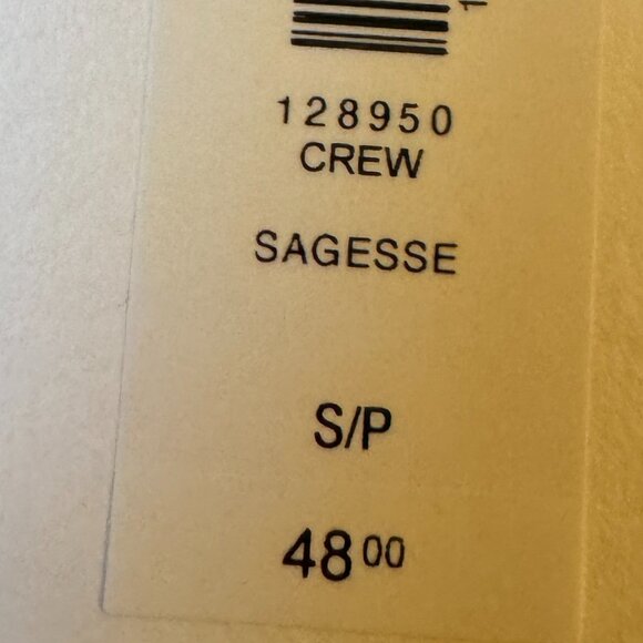 BNWT Aritzia Original Contour Crew T-shirt, Sagesse, Small - Picture 5 of 5